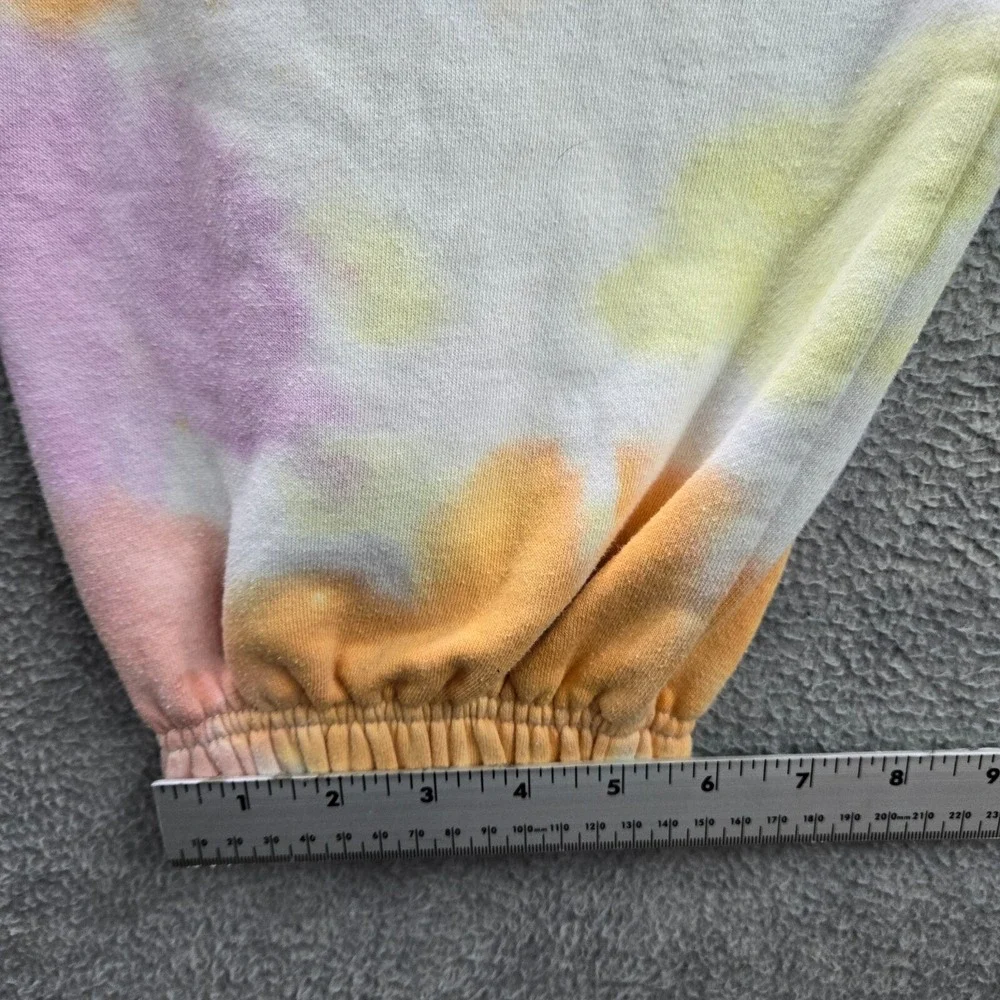 Disneyland Resort Women Activewear‎ Pants 2X Orange Tie Dye Jogger Minnie Mouse